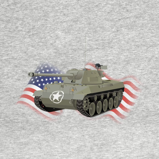 M18 Hellcat American WW2 Tank Destroyer by NorseTech